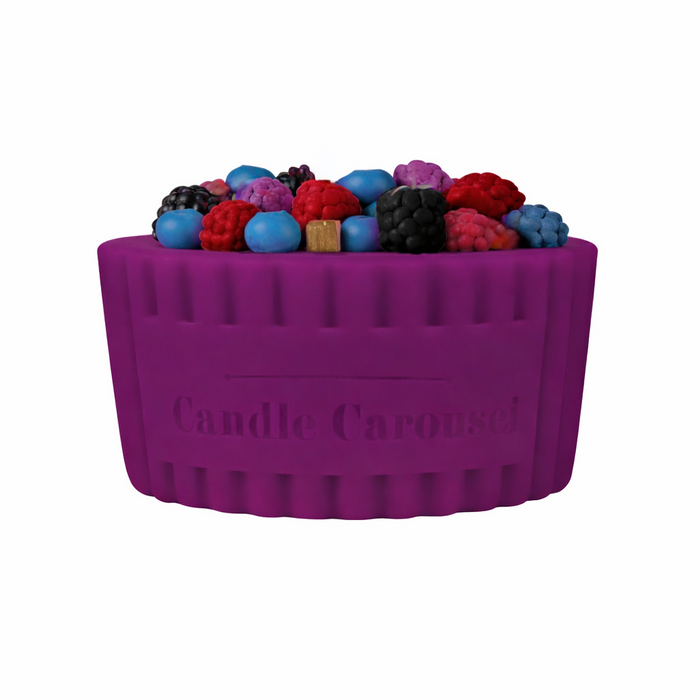 Dark Rose & Spiced Fruits Scented Candle Refill – Mystical and Hypnotic Aroma!