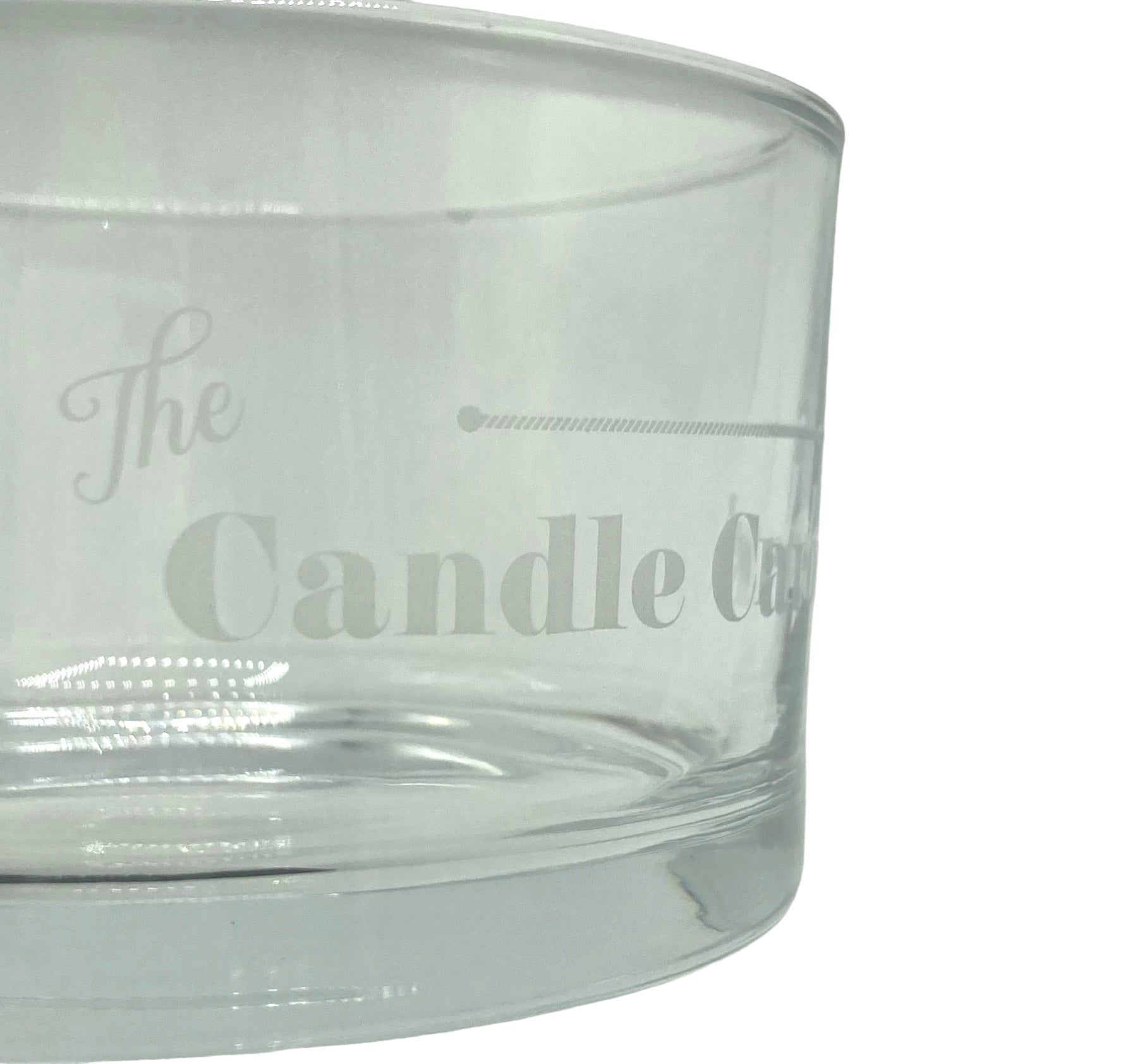 A Clear View Refillable Candle Dish