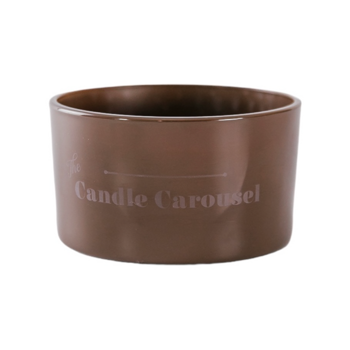 Fairground Brown Refillable Candle Dish