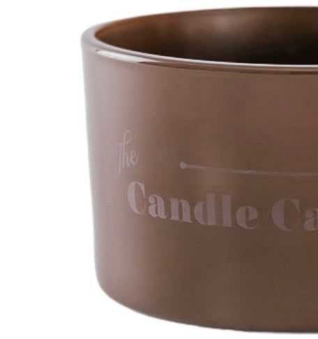 Fairground Brown Refillable Candle Dish