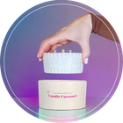 The Classic Matte Refillable Candle Dish (Cream)