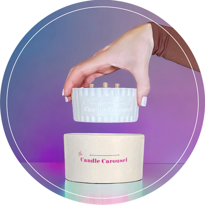 The Classic Matte Refillable Candle Dish (Cream)