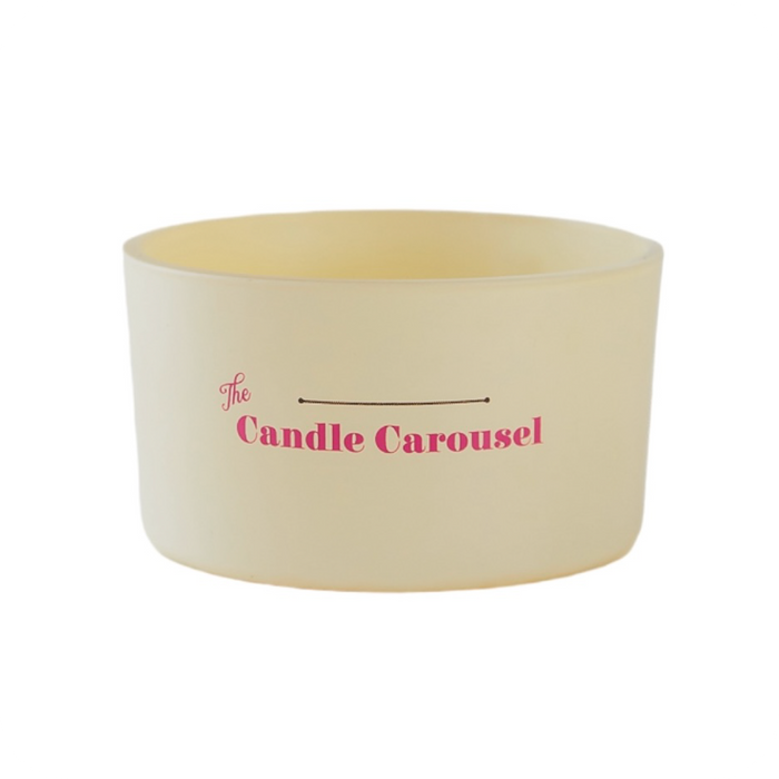 The Classic Matte Refillable Candle Dish (Cream)