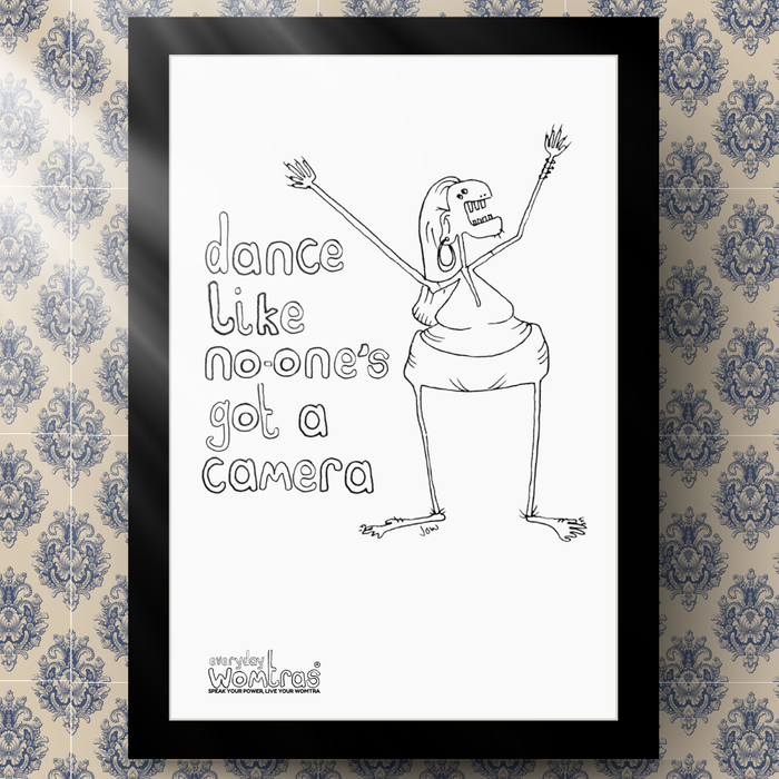 dance like no-one's got a camera