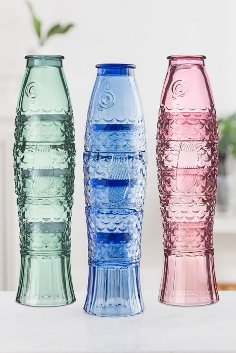 Fish Stacking Glasses - Set of 4