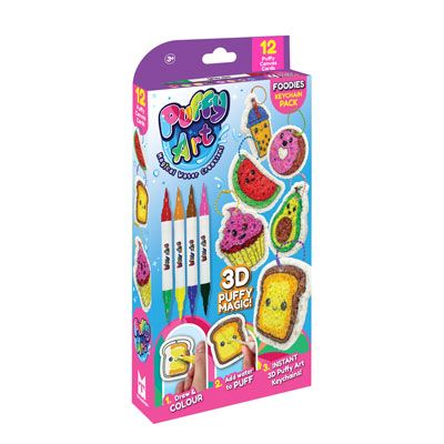 Puffy Art Foodies Large Pack