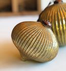 LARGE RIBBED DECORATIONS