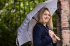 Monochrome Duck Head Handle umbrella