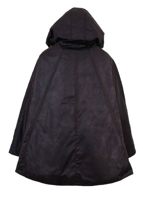 W16 - Ladies Wax Hooded Cape