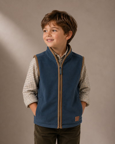 KF01 - Kids Fleece Gilet