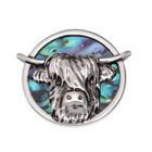 TJ729 Highland Cow Necklace
