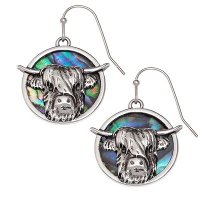 TJ729 Highland Cow Necklace