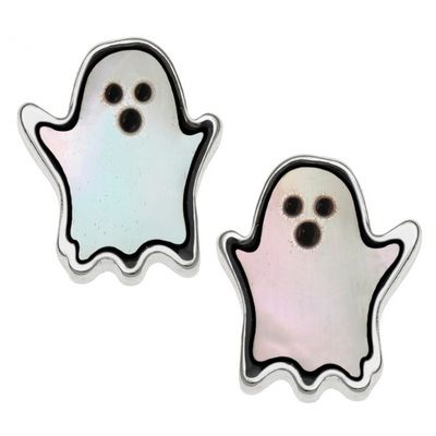 TY2003 Ghost necklace & Stud earrins