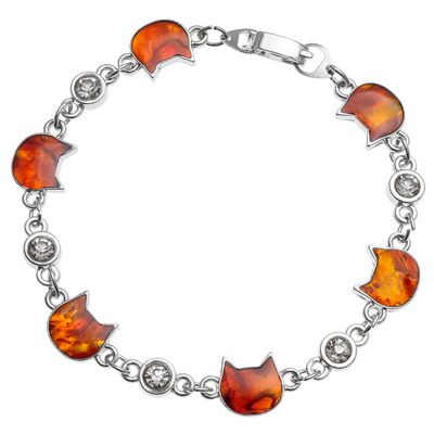 TJ460 Ginger cat bracelet