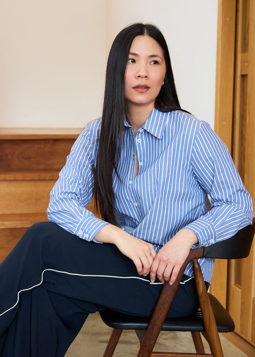 Stripe Poplin Shirt