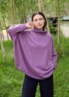 Waffle Cowl Neck Jumper