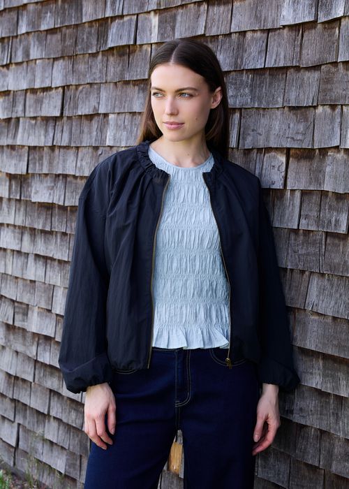 Bubble Hem Jacket