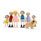Bigjigs Toys Wooden Dolls