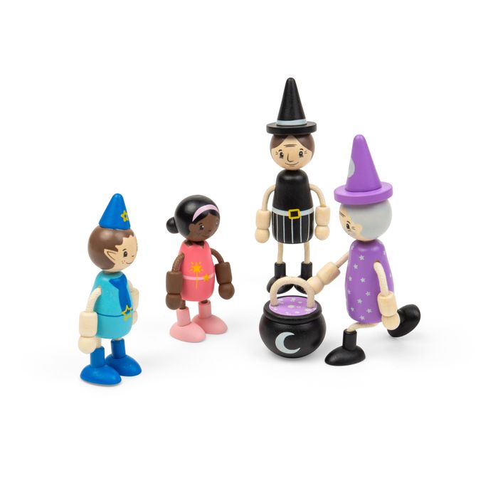 Bigjigs Toys Wooden Dolls