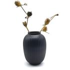 Hand painted glass vase