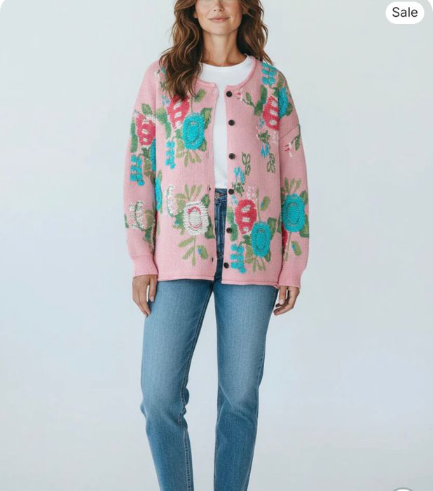 Vintage-Inspired Knit Cardigan