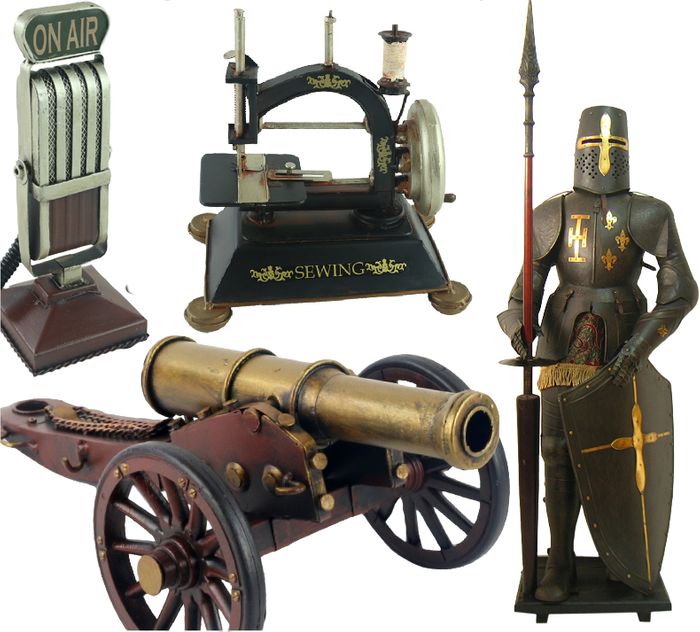 Nostalgia & Metal Tin Plate Models