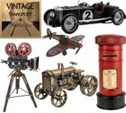 Nostalgia & Metal Tin Plate Models