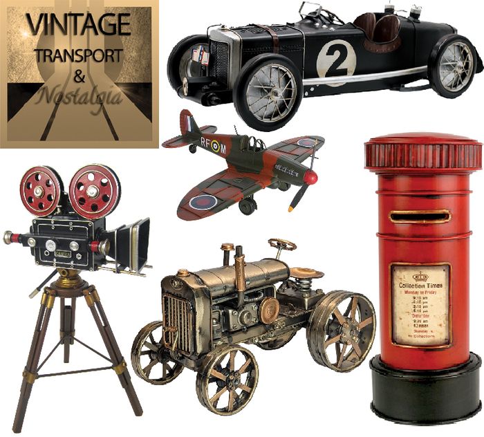 Nostalgia & Metal Tin Plate Models