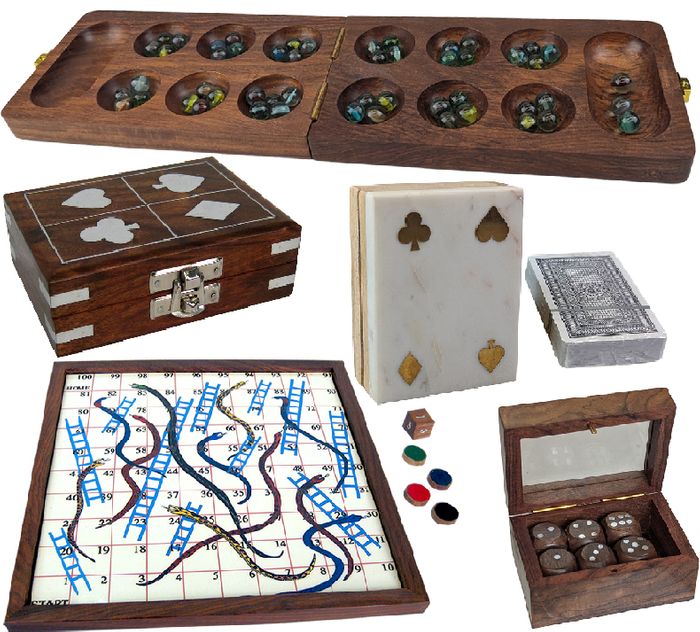 Traditional Hardwood Wooden Games