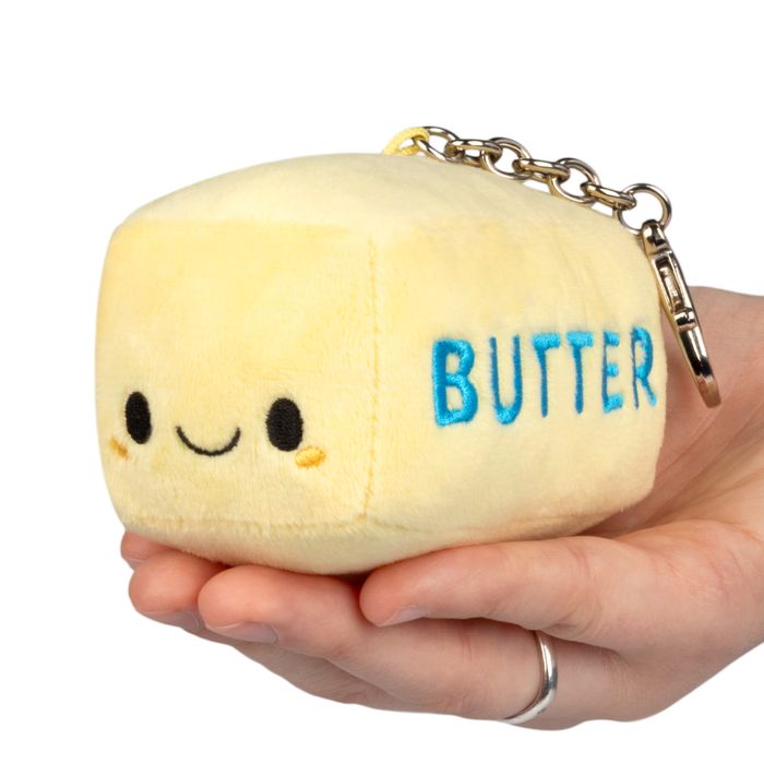Squishable Micro Comfort Food Butter Keychain Plush