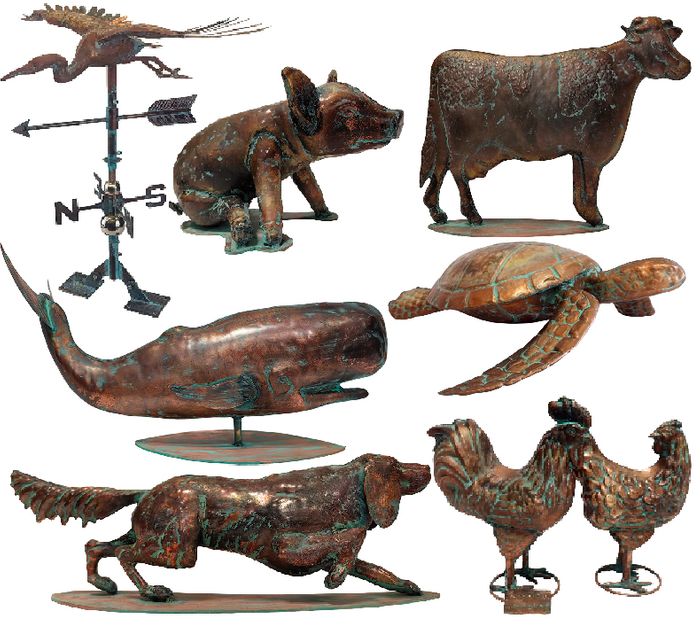 Copper Art - Classical Sculpture in Antique Copper Finish