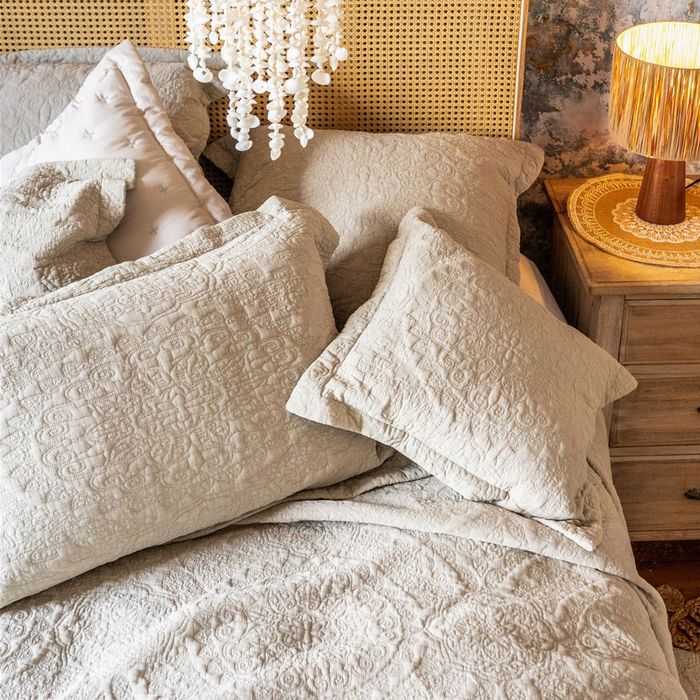 Stonewash Cotton Bedspread Collections - 8 Colours