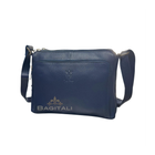 M594 Italian Genuine Leather Multi Compartment Crossbody Bag