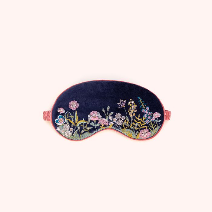 AW26 - Navy Floral Eye Mask (SKU: LEM35)