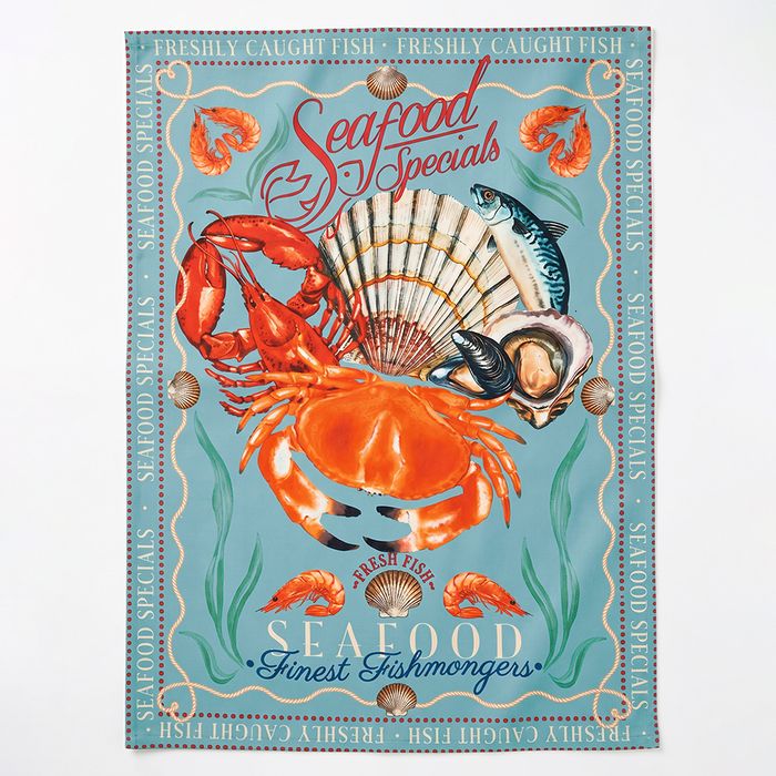 Fishmonger Tea Towel (SKU: FISTT1)