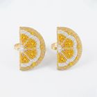 Summer Lemons Napkin Ring Pair (SKU: SUMNR1)