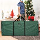 Heavy-Duty 600D Rolling Christmas Tree Storage Bag with Reinforced Wheels