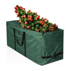 Heavy-Duty 600D Rolling Christmas Tree Storage Bag with Reinforced Wheels