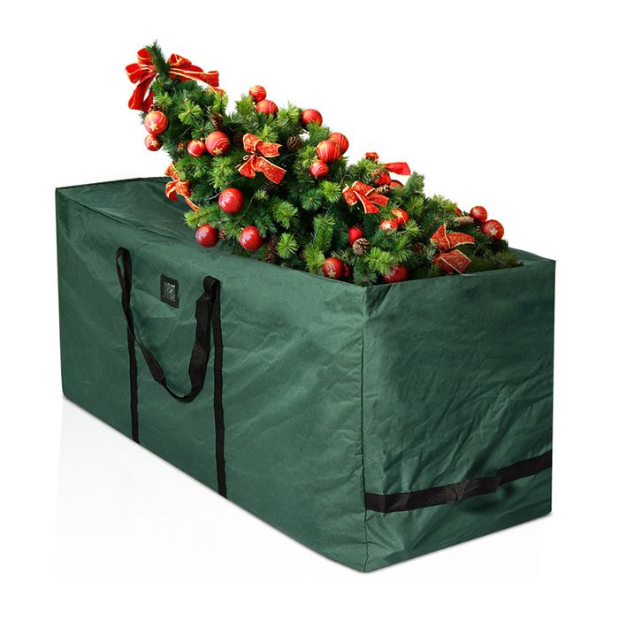 Heavy-Duty 600D Rolling Christmas Tree Storage Bag with Reinforced Wheels