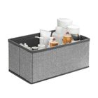 6-Piece Multi-Size Fabric Drawer Organiser Set for Underwear & Accessories