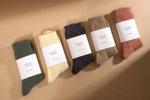 Alpaca wool socks