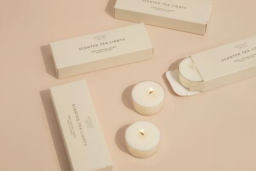 3 pack of scented tea lights