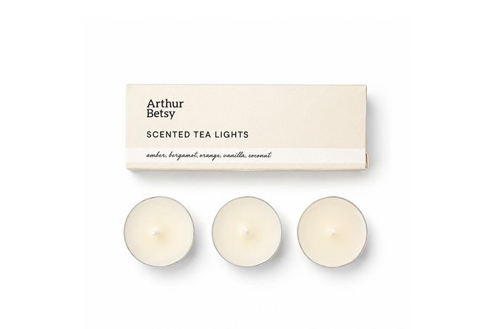 3 pack of scented tea lights