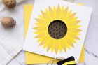 Circle-Cut Flower Cards
