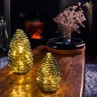 Glass Pinecones