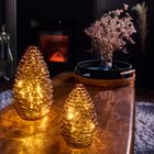 Glass Pinecones