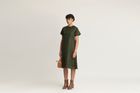 Mulberry Silk Embroidered Dress