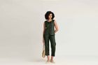 Mulberry Silk Wide Neck Vest and Pant Set