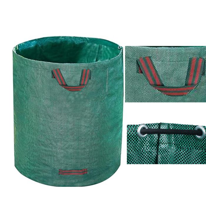 3-Pack Extra Large Leaf Bags – Woven Polypropylene Garden Tidy Bags, Reusable & Foldable