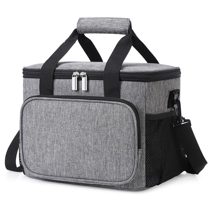 Insulated Lunch Tote Bag – Oxford Fabric Cooler Bag for Women & Men, Reusable & Easy to Clean